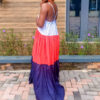The Red Criss Cross Maxi - Image 2