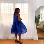 The sheer Organdy Dress - Image 4