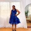 The sheer Organdy Dress