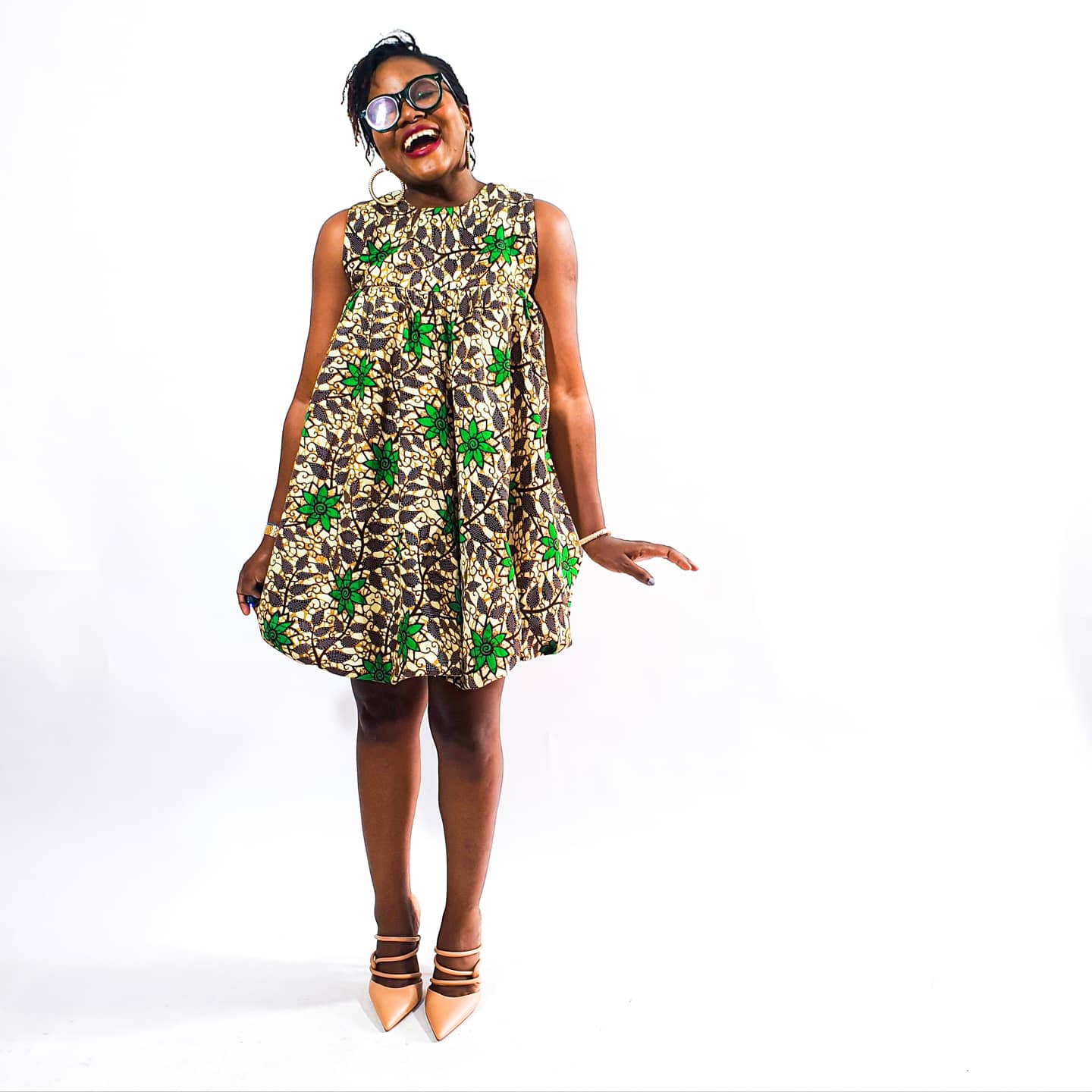 The Ankara Bubble Dress