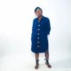 Navy blue shirt dress - Image 2