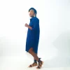 Navy blue shirt dress - Image 3