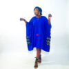 The Blue Abstract Face Dashiki
