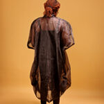The Black Organdy short kimono - Image 2