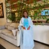 The Blue Luxe Embriodered Organdy boubou - Image 3