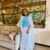 The Blue Luxe Embriodered Organdy boubou - Image 2
