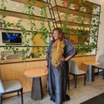 The Black Luxe Embriodered Organdy boubou - Image 3