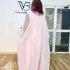 The Pink Luxe Embriodered Organdy boubou - Image 5