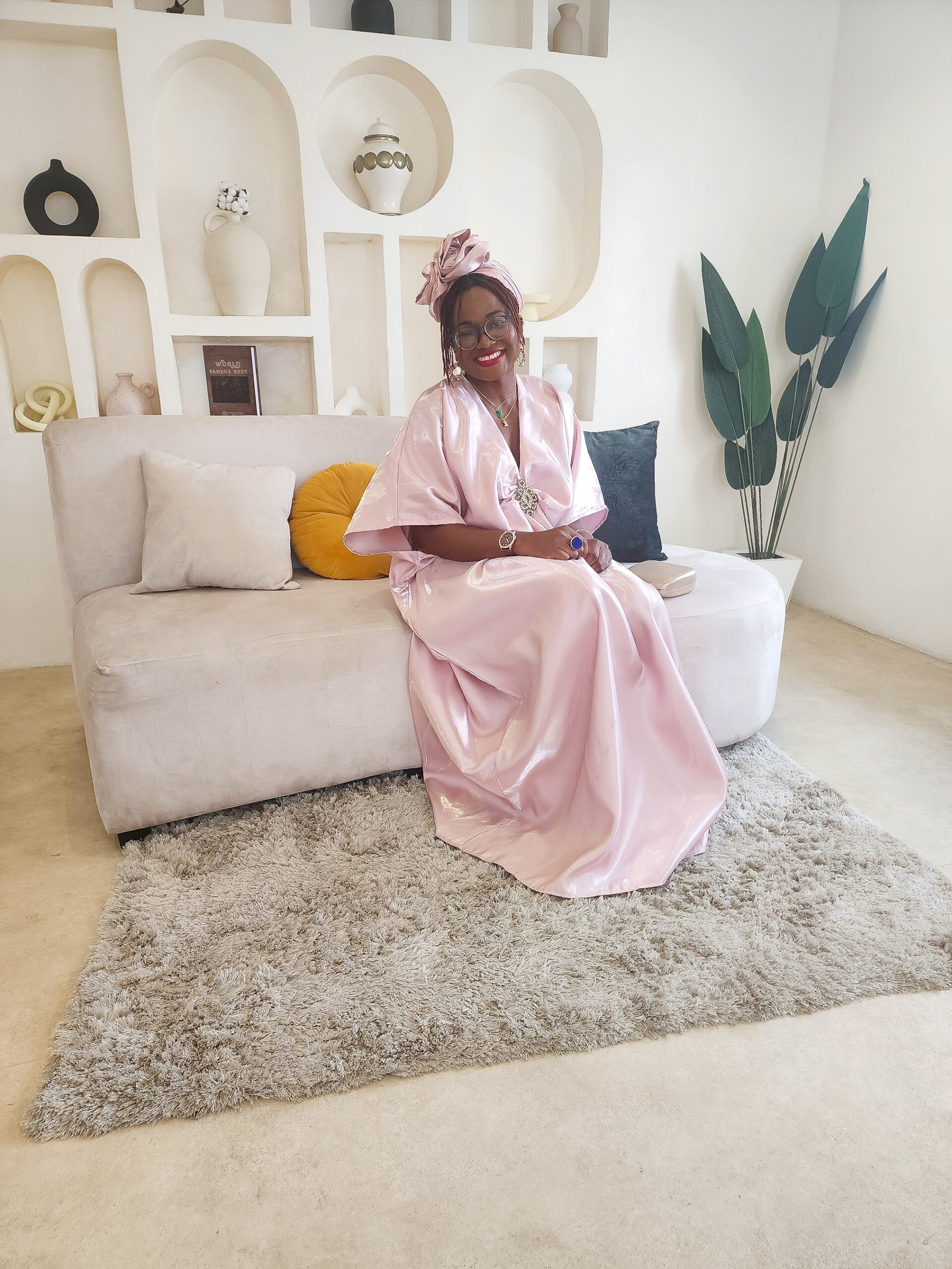 The Blush Ruched dress