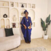 The Blue Ruched dress - Image 5