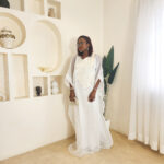 The White Luxe Embriodered Organdy boubou - Image 2