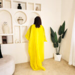 The Yellow Luxe Embriodered Organdy boubou - Image 4
