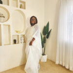 The White Luxe Embriodered Organdy boubou - Image 3