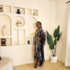 The Black Silk Fringe Boubou - Image 3