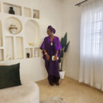 The Purple Ruched dress - Image 4