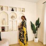 The  Green Silk Fringe Boubou - Image 3