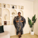 The Black Silk Fringe Boubou - Image 2