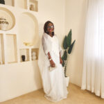 The White Luxe Embriodered Organdy boubou - Image 4