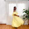 Yellow Bubble Skirt Set - Image 4