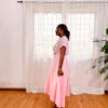 Pink Bubble Skirt Set - Image 3