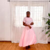 Pink Bubble Skirt Set - Image 4