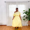 Yellow Bubble Skirt Set