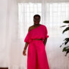 Fuchsia Bubble Pant Set