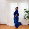 Navy Bubble Pant Set - Image 2