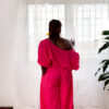 Fuchsia Bubble Pant Set - Image 4